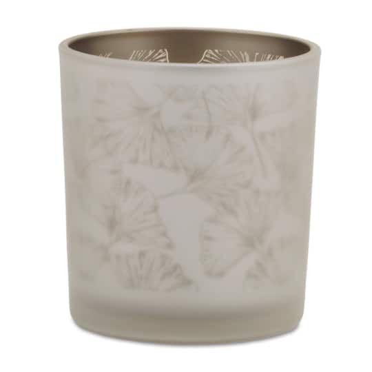 3" Silver & Gold Glass Votive Candle Holders, 3ct.